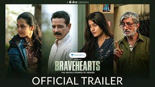 Dice Media  Bravehearts  Web Series  Official Trailer  Ft Aadhya Anand Shakti Kapoor Anup Soni [upl. by Eimyaj]