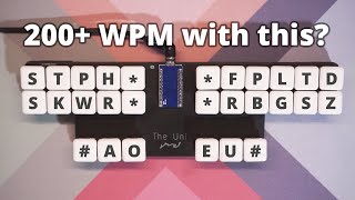 200wpm with this  Stenography amp Plover [upl. by Lottie]