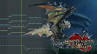 Monster Hunter Rise Sunbreak Electric Rebel  Astalos Battle Theme  電の反逆者  らいぜくす BGM Cover [upl. by Younger732]