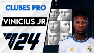 Como crear a VINICIUS JR en EA FC 24 ✅ [upl. by Lenej698]