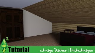 Tutorial Schräge Dächer  Dachschrägen [upl. by Nellir]