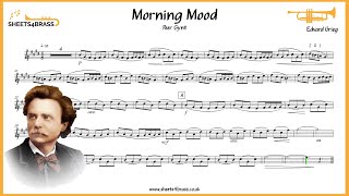 Morning Mood  Trumpet Solo with Sheet Music and Play Along [upl. by Mongeau]