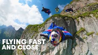 Wingsuit Flying Formation in quotThe Crackquot  Miles Above 30 [upl. by Samuella]