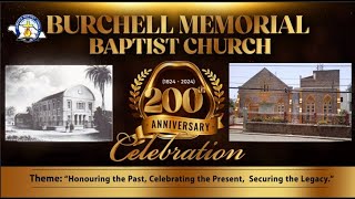 Burchell Memorial Baptist Church 200TH Anniversary Sam Sharpe Colloquium  Friday May 17 2024 [upl. by Arinay]