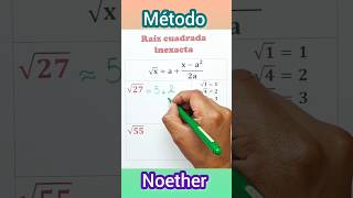 Método de Noether 🤔✌️ ingedarwin matemática [upl. by Itraa]