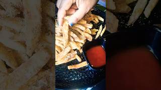 Potato fries II food cooking indiansnackrecipe recipe shortvideo shortsshortshots subscribe [upl. by Ahsa]