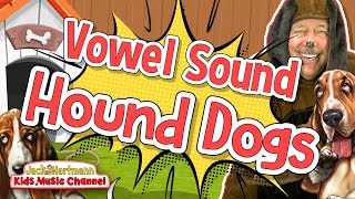 Vowel Sound Hound Dogs Jack Hartmann [upl. by Havstad443]