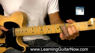 Open G Tuning Slide Guitar Lesson [upl. by Cheri]