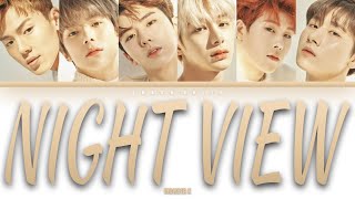 MONSTA X  Night View Colourcoded Lyrics Capcut Auto Lyrics ver [upl. by Heffron961]