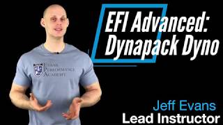 EFI Advanced Operating Dynapack Dyno  Evans Performance Academy [upl. by Hussein]