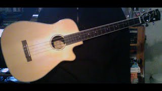 Clearwater Baritone Ukulele Pt 2 linear DGBE tuning [upl. by Kenweigh]