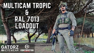 Multicam Tropic amp RAL 7013 Loadout  Chest Rig VFC VR16 [upl. by Nosille]