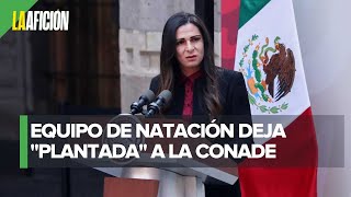 Ana Gabriela Guevara niega tener resolución del juez para reanudar becas a nadadoras mexicanas [upl. by Peyton703]