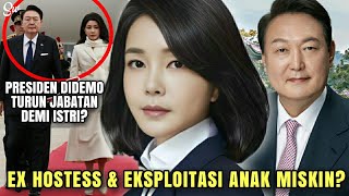 SKANDAL MEMALUKAN EXHOSTESS EKSPLOITASI ANAK MISKIN FAKE STOCK FIRST LADY SOUTH KOREA KIM KEONHEE [upl. by Rawden]