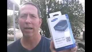 Samsung Allshare Cast Wireless Hub Review [upl. by Arotahs114]