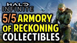 Armory of Reckoning All Collectibles Spartan Core amp Audio Logs Location  Halo Infinite [upl. by Allina]