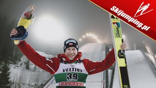 Aleksander ZNISZCZOŁ na podium w Lahti [upl. by Dranyer]