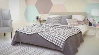 How to Create a Striking Hexagonal Paint Design with Dulux [upl. by Nanah]