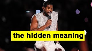 ❰HIDDEN MEANINGS❱ Ushers Super Bowl LVIII Halftime Show  2024  Symbolism Analysis [upl. by Audris28]