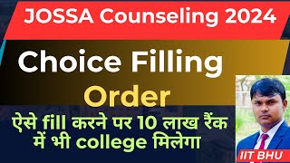 Jossa councelling preference order best preference order [upl. by Eirol]