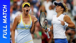 18yearold Maria Sharapova vs 22yearold Kim Clijsters  US Open 2005 Semifinal [upl. by Zat224]