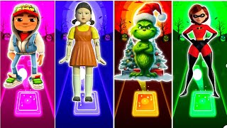 Subway Surfers 🆚 Death game 🆚 The Incredibles 🆚 The Smiling Critters ♥️ Who is the best [upl. by Maurene520]