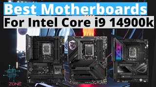 Best Motherboards For Intel Core i9 14900K In 2024 TOP 3 [upl. by Casey224]