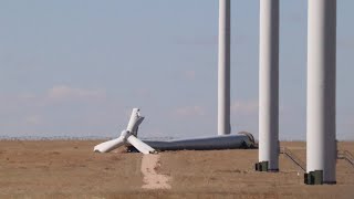 Abandoned Wind Farm in the Oklahoma Panhandle Revisited 2021 [upl. by Durwyn]