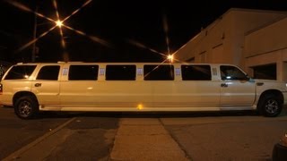 2002 Cadillac Escalade Limo For SaleSuper Stretch 20 Passenger LimousineChrome Rims [upl. by Aidnic51]