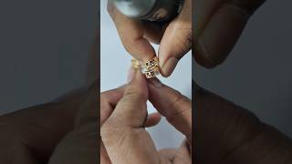 Gold j butti design hand machine ❤️😘🥰viralvideo golddesgin goldjewellery goldornaments [upl. by Adnohsad818]