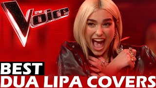 TOP 5 DUA LIPAS COVERS ON THE VOICE  BEST AUDITIONS [upl. by Edelsten]