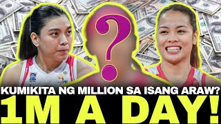 KUMIKITA ng MILLION sa ISANG ARAW Alyssa Valdez HIGHEST NET WORTH in 2024 PVL volleyball [upl. by Etterraj]