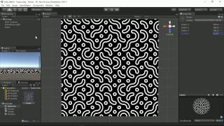 Unity noise shader  Truchet pattern  Bacteria [upl. by Annaoj675]