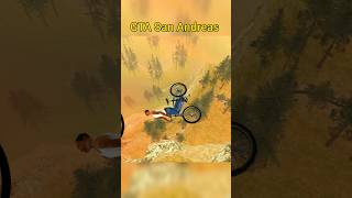 CJ in Mountains With Cycle GTA San Andreas shorts gtasanandreas [upl. by Nakeber677]