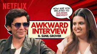 The MOST Awkward Interview With Sunil Grover amp Aishwarya Mohanraj  The Great Indian Kapil Show [upl. by Zitah344]