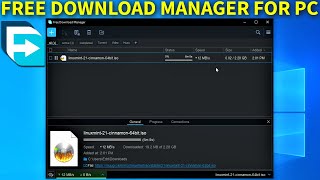 Free Download Manager Portable  Installation and Speed Test 2022 Windows 10 PC [upl. by Nodnart]