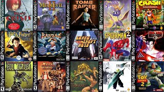 Top 30 Best PS1 GAMES OF ALL TIME  30 amazing games for PlayStation 1 [upl. by Pepper]