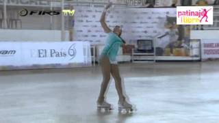 Patinaje Artístico  Debora Sbei Cali 2015  Patín Artístico Sobre Ruedas [upl. by Damick]