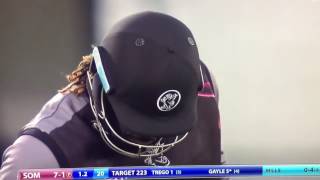 Tymal Mills VS Chris Gayle [upl. by Venn865]