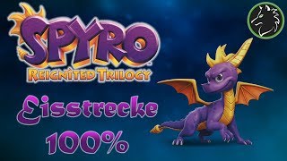 Spyro 2 Riptos Rage  Part 59  Eisstrecke 100  SPYRO REIGNITED TRIOLOGY PS4GERDEU [upl. by Naloj]