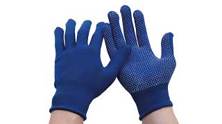 Set of 5 Pairs of Work Gloves  Blue Products ready to sell and imports from China Simplified [upl. by Semyaj119]