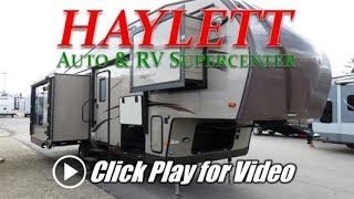 Sold HaylettRVcom  2014 Rockwood Signature Ultra Lite Diamond Edition Rear Living Fifth Wheel [upl. by Neely156]