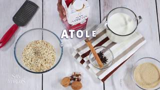 Receta Atole de avena [upl. by Nilad]