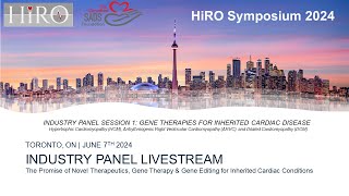 Session 1 Gene Therapies for Inherited Cardiac Disease HCM ARVC DCM [upl. by Ellertal931]