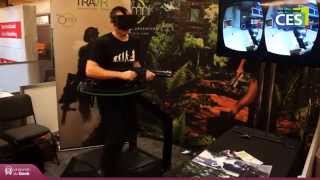 CES 2014  Virtuix OMNI [upl. by Gereld185]