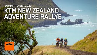 KTM New Zealand Adventure Rallye  Summit to Sea 2023 [upl. by Pallaten]