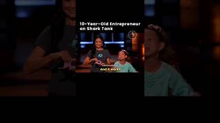 10 year old entrepreneur on shark tank 😳🤯🔥 sharktank entreprenurship entrepreneur startup [upl. by Odlamur]