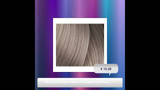 Permanent Dye LOreal Professionnel Paris Dia Light Nº 921 [upl. by Eimmis]