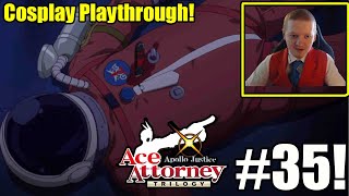 An Astronaut Is Murdered Before His Trip To Space Apollo Justice Ace Attorney Trilogy Part 35 [upl. by Terces]