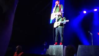 Ed Sheeran  Give me love  Torwar Warszawa Poland  front row HD 130215 [upl. by Esinel]